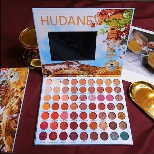 Metallic Neon Colorful 63 Color Makeup Eyeshadow Palette Pigment Glitter Shimmer Matte EyeShadow Pallete Sombra Paleta De Sombra