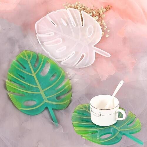 Tropical Palm Leaf Silicone Molds,UV Resin Epoxy Molds,Keychain, Necklace,Ornament For Clay Molds DIY Craft