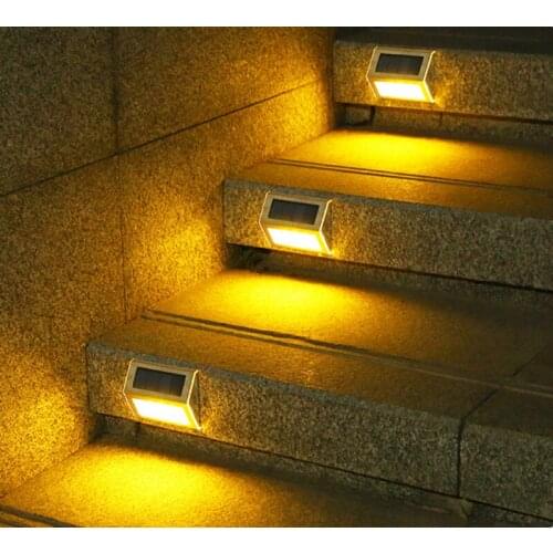 Solar Led Light Outdoor Waterproof wall lamp Solar Garden Light Solar Power Generator Fence Light Outdoor Solar Light