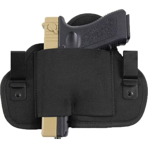 Tactical Gun Holster Military Waist Pistol Holster Left Right Hand Concealed Carry Holster for Airsoft Paintball Hunting Shoot