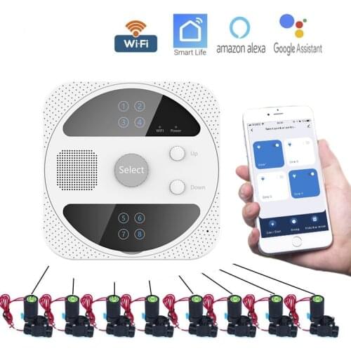 WIFI Smart Watering Timer Garden Irrigation Controller Water Valve Irrigation Timer Smart Watering System WIFI Water Timer