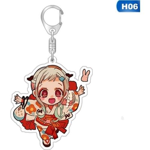 Japan Anime Key Rings Toilet-Bound Hanako-kun keychain Anime Key Holder