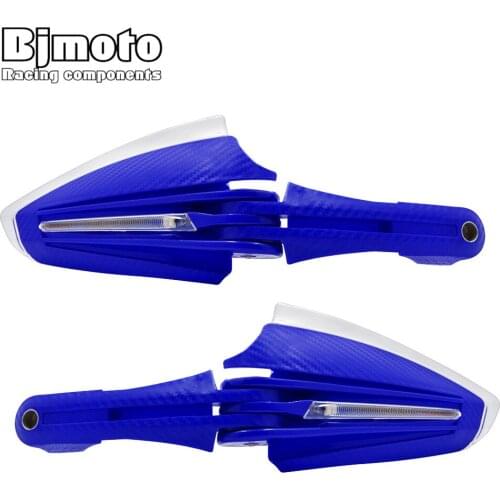 Motorcycle Handguard Hand Guard Protector for Kawasaki Suzuki Honda Yamaha moto ATV 22mm 28MM Handlebar Guard With LED light