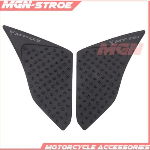 For MT03 MT-03 2015 2016 15 16 Motorcycle Protector Anti slip Tank Pad Sticker Gas Knee Grip Traction Side Decal