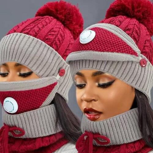 Womens Hats Designer Bonnet Cute Hats for Women Winter Accessories Hat Cycling Caps Ladies Warm Wool Beanies Knitted Thick Cap