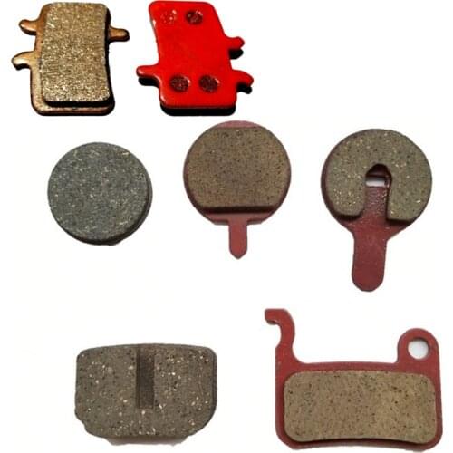 Hot 2Pcs Bicycle Disc Brake Pads Organic MTB Mountain Cycling Bike Electric Scooter Brake Disc Pad Replacement Pad Bicycle Parts