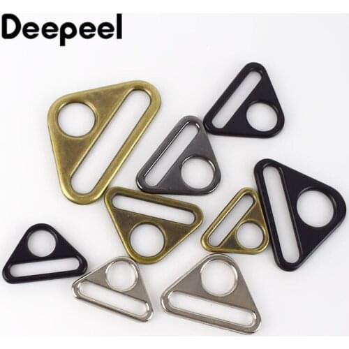30pcs Deepeel 25/32/38/50MM Adjustment Belt Anti-skid Buckle Connection Bikini Button Bra Clothing Hardware Accessories BF223