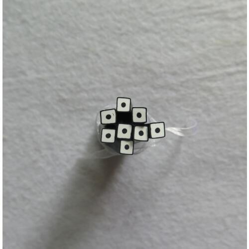 5pcs M-73 5mm Cute No.1 Dice Cane Fancy Nail Art Polymer Clay Cane Nail Art Decoration