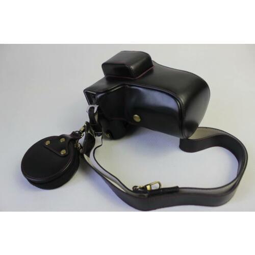 PU Leather Camera Case For Fujifilm XE3+xf23mm Finepix X-E3 Camera Bag Cover With Battery Opening + shoulder strap