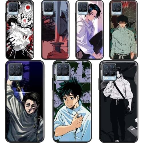 Yuta Okkotsu Jujutsu Kaisen Anime Case For OnePlus 9R 8T Nord 7 8 9 Pro Cover For Realme 8 Pro 7i GT Neo C3 C21 6 7 Q3 Pro