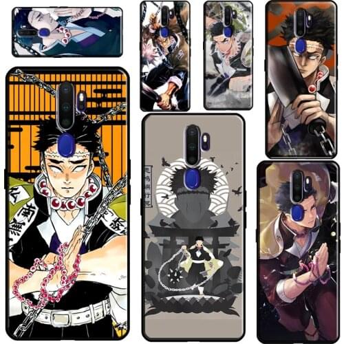 Gyomei Himejima Kimetsu no Yaiba Case For OPPO A15 A83 A91 A93 A52 A72 A31 A53 A5 A9 2020 A1K A3S A5S F5 F7 Find X2 X3 Pro