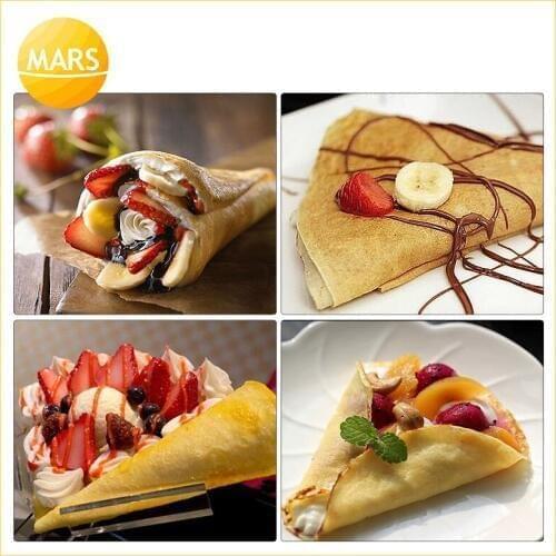 Electric Non stick Crepes Pancake Maker; Mini Crepe Machine; Quality Single Plate Crepe Maker