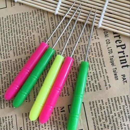 Colorful awl qianmeitong hand tool drilling hole picking needle paper flower curling edge curling flower silk screen flower tool