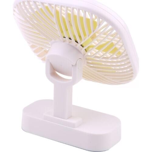 Magnetic USB Fan USB or AA Battery Powered Desk Fan with 3 Speed Timing Function LX9B
