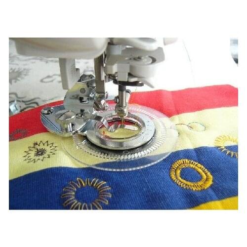 SINGER brother leap home multi-function sewing machine disc embroidery round pattern compass 3700L