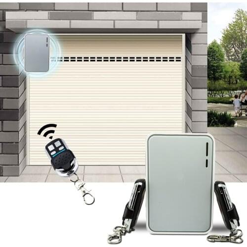Rolling Shutter Tubular Motor Controller Wireless Garage Door Opener Controller RF433mhz Receiver Emitter