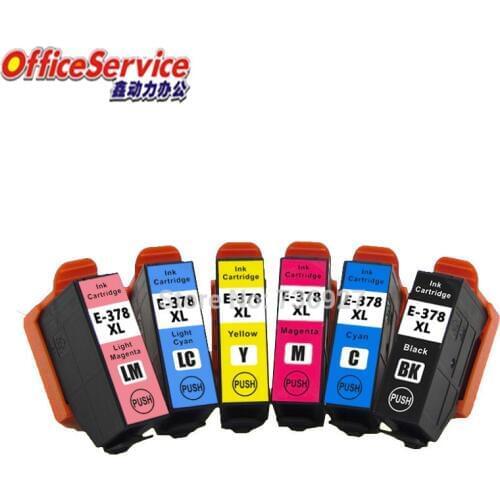 Compatible Ink Cartridge 378XL T378 E-378XL 378 For Epson Expression Photo XP-8500 XP-8505 printer