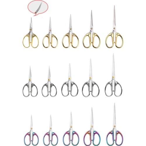 Vintage Stainless Steel Tailor Yarn Trim Cut cross stitch Scissor fabric Needlework Embroidery Thread knitting tool Sewing Tool