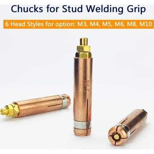 10pcs Stud Welding Chuck Collet M3 M4 M5 M6 M8 M10 for CD Capacitor Discharge Stud