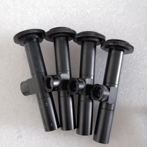 Used original 1X65 coaxial optical telecentric lens 1x magnification industrial lens C port