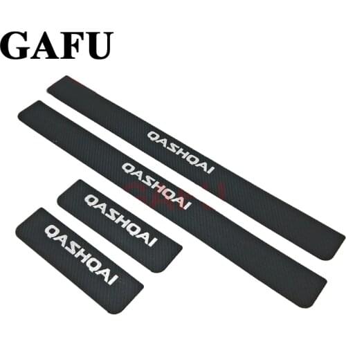 For Nissan Qashqai J11 Accessories 2020 2021 2017 2016 2015 Door Sill Scuff Plate Guards Door Sills Strip Protector Stickers