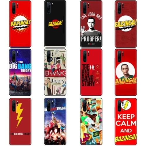 Bazinga The Big Bang Theory Phone Case For Huawei honor P9 P10 P20 P30 P40 Pro 10i Lite 20 nova 5t