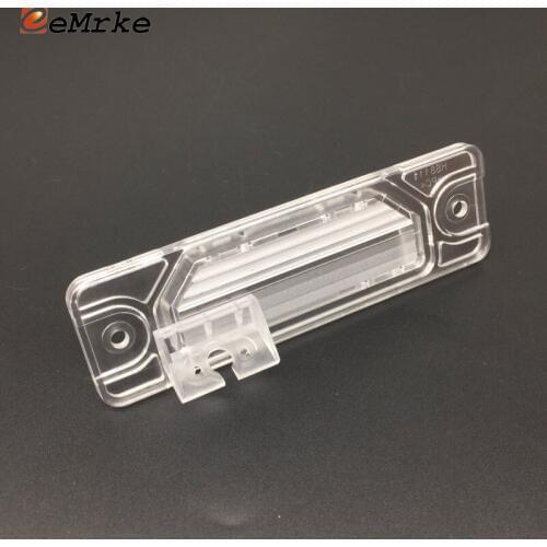 EEMRKE DIY Car Rearview Camera Bracket License Number Plate Lights Housing for Nissan Cefiro / Fuga / Maxima / Sentra