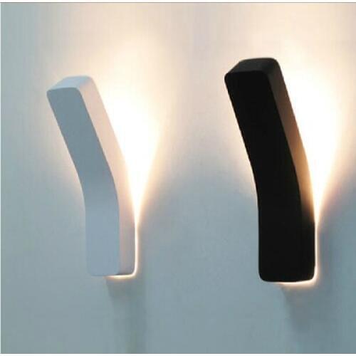 IWHD Simple Modern Wall Sconce Iron Creative LED Wall Light Fixtures For Indoor Lighting Bedside Wall Lamp Lampe Murale