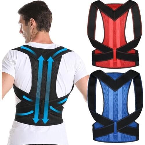 Posture Corrector Back Brace Adjustable Posture Brace for Upper Back Shoulder Back Pain Relief Trainer Spine Corset Support