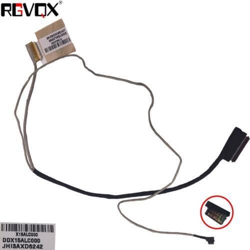 New LCD LED Video Flex Cable For HP Pavilion 15-AB 15-AB121DX 15-AB065TX P/N DDX15ALC020 Replacement Notebook LCD LVDS CABLE
