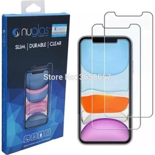 50pcs original Nuglas tempered glass 9H Ultra-thin Premium Tempered Glass Screen Protector for iPhone 12 pro max