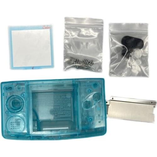 50pcs Plastic Housing Shell Cover Case kit for SNK NGPC slim console for NEOGEO POCKET COLOR slim console repair replacement