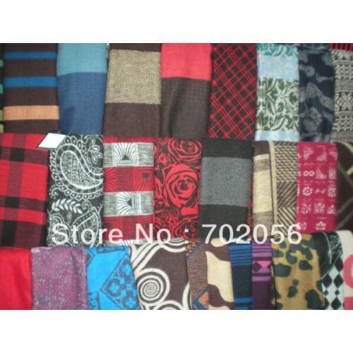 MIXED LOT mens cashmere wool viscose blend SCARVES wraps shawl scarf stole mixed style colors 20pcs/lot #1000