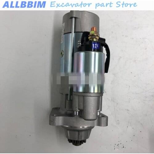 For excavator parts Doosan Daewoo DX60 starter motor starter high quality 300516-00034A original starter motor high quality