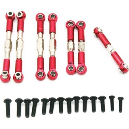 For BG1506 BG1507 BG1508 BG1513 BG1518 Metal Pull Rod Link Rod Tie Rod Upgrade Accessories 1/12 RC Car Parts