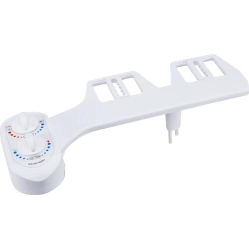 High Quality New Bathroom Hot / Cold Water Non-Electric Bidet Toilet Seat Attachment Self-Cleaning Noozle Washing Gun
