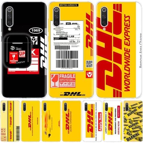DHL Express Pattern Funny Phone Case for Xiaomi Redmi Note 10 Pro 10S 9S 9 8T 9 9A 9C Casing 8 7 7A 8A 6A 6 5 S2 K20 K30 4X Cove