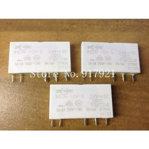 [ZOB] The original 882N-1CH-S 24VDC 6A250V instead of relay Songchuan Acer HF41F, 2961105 --30pcs/lot