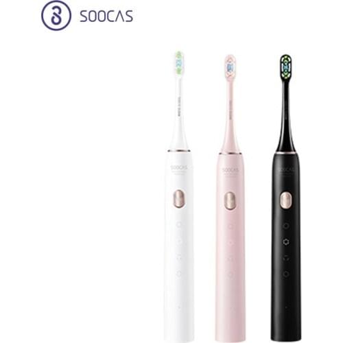 SOOCAS X3U Sonic Electric Toothbrush Upgraded Adult IPX7 Waterproof Ultrasonic Automatic Tooth brush Type-c USB Rechargeable