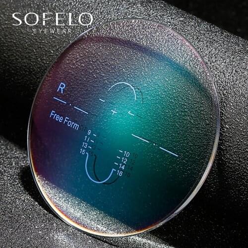 1.56 1.61 1.67 1.74 Custom Progressive Lens Optical Multifocal Prescription Lenses Myopia Hyperopia Glasses Lenses Aspherical