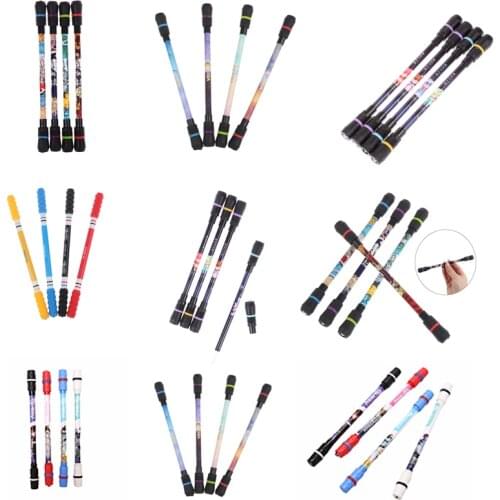 1PC Spinning Pen Creative Random Rotating Gaming Gel Pens Student Gift Toy Release Pressure Comfortable Penspinning Pen