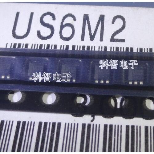 10pcs/lot 100% New&original US6M2TR Marking:M02 MOSFET 20V 1.5A/1A SOT363
