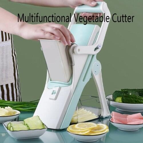 5 in 1 Vegetable Cutter Kitchen Accessories Mandoline Slicer Manual Food Chopper Fruit Cutter Dicer