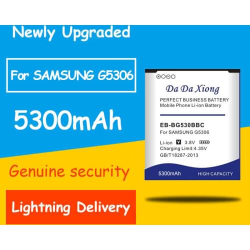 5050mAh EB-BG530CBE EB-BG531BBE Battery for Samsung Galaxy Grand Prime J3 2016 J320F SM-J320FN G5308W G530 G530H G531 J5 2015