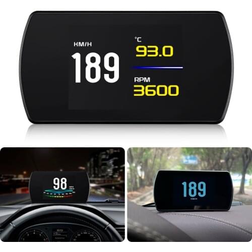 HUD OBD2 Car Head Up Display Diagnostic Automotive Digital Car Speedometer Gauge On-board Computer Auto Intelligent Systems