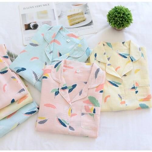 2 Piece Mujer Ropa Conjuntos Clothes Suit Women Loungewear Pijamas Femme Ensembles Pajamas Set Cotton Pyjama Feminino Sleepwear