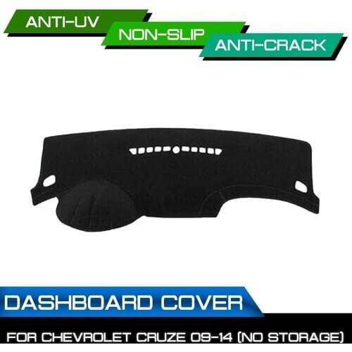 Car Dashboard Mat for Chevrolet Cruze 2009 2010 2011 2012 2013 2014 Anti-dirty Non-slip Dash Cover Mat UV Protection Shade