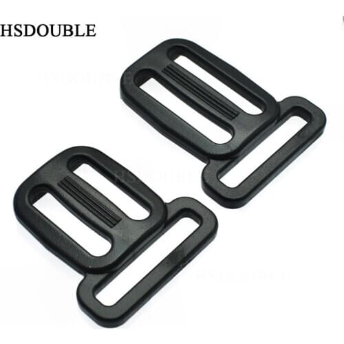 Plastic Multi-fonction Slider Tri-Glide Adjust Buckles Dog Collar Harness Backpack Straps Bag Parts