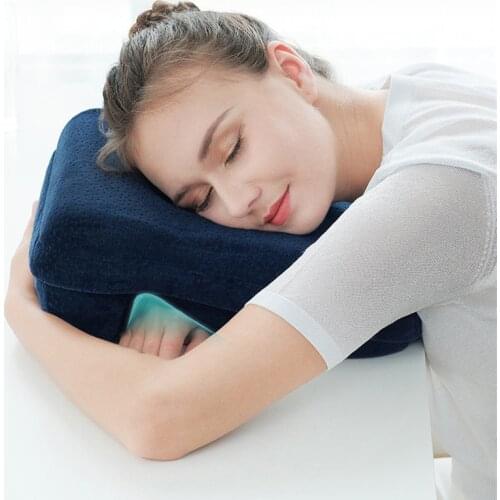 Memory Foam Nap Pillow For Travel Headrest Neck Support Cushions Office Rest Pillow Student Desk Sleeping