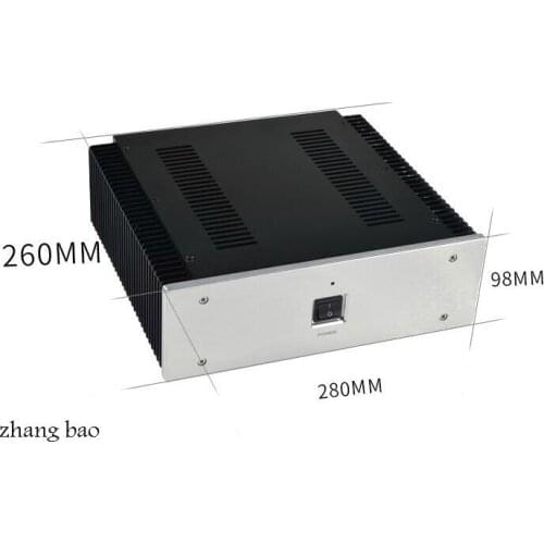 M80 Class A pure post-stage amplifier 4 pairs of MJ15024 15025 precision pairing 135W+135W